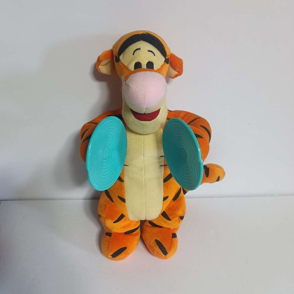 Vtg Disney Tigger Makin Melodies 2002 Musical Plush Electronic Toy Tested/Works